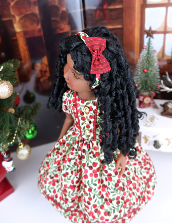 Holiday Berries - Victorian dress & boots for Ruby Red Fashion Friends doll