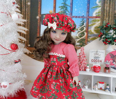 Holly Sprigs - dress with shoes for Ruby Red Fashion Friends doll