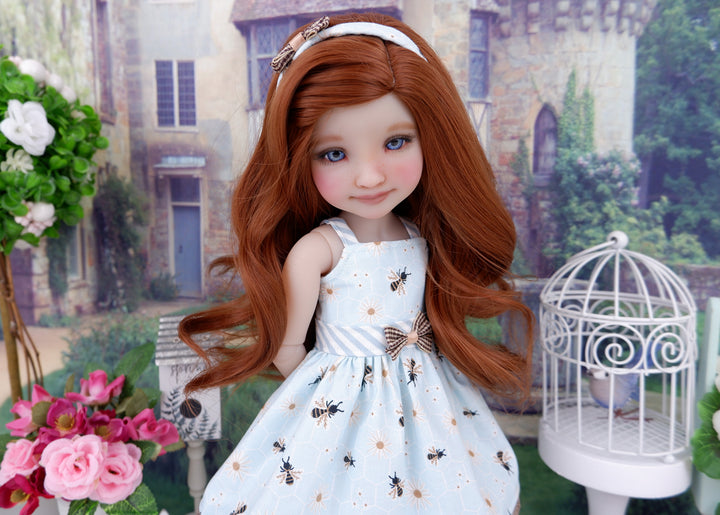 Honey Hive - dress with shoes for Ruby Red Fashion Friends doll
