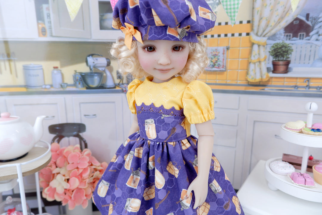 Honey Jar - dress with shoes for Ruby Red Fashion Friends doll