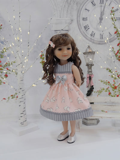 Ice Skates - dress for Ruby Red Fashion Friends doll