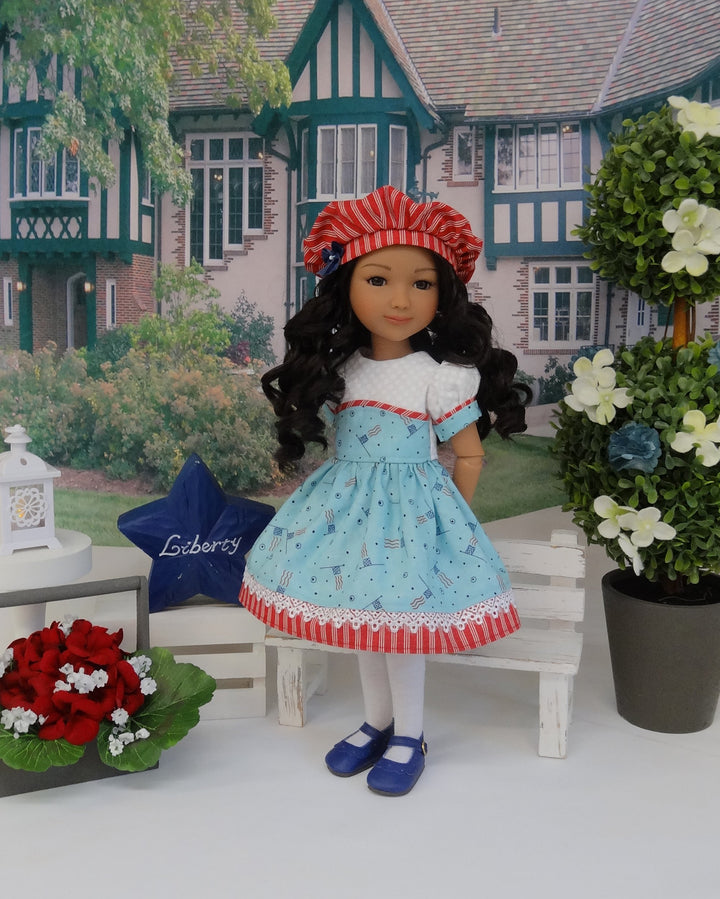 Independence Flag - dress for Ruby Red Fashion Friends doll
