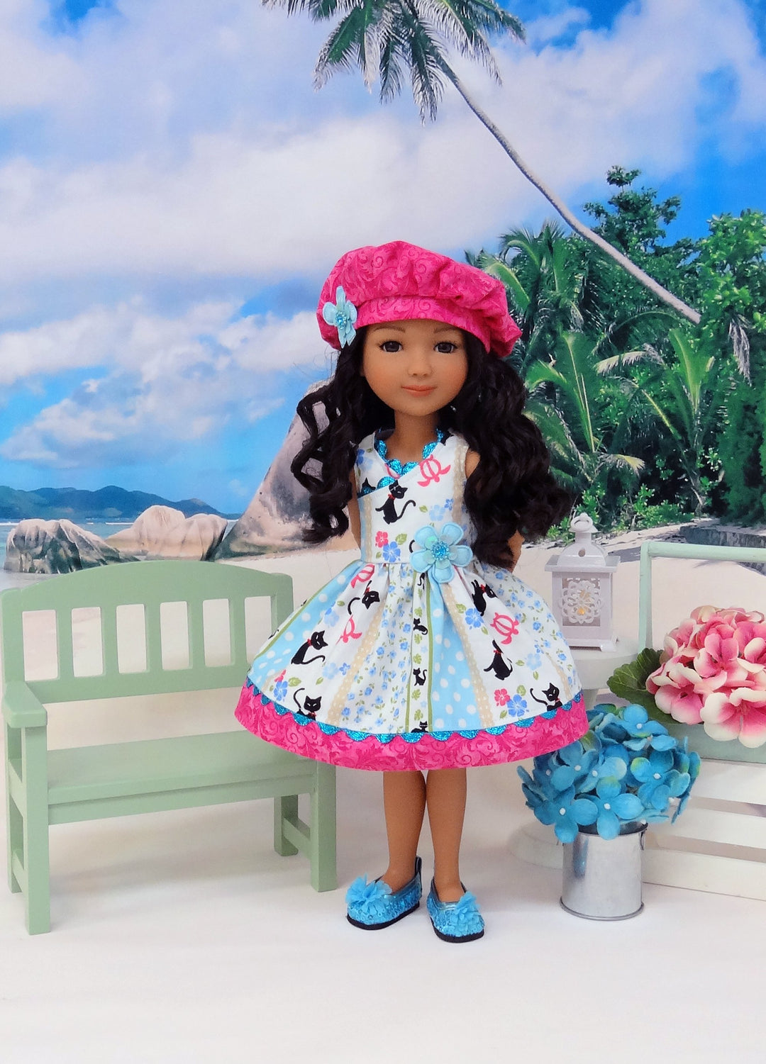 Island Kitty - dress for Ruby Red Fashion Friends doll
