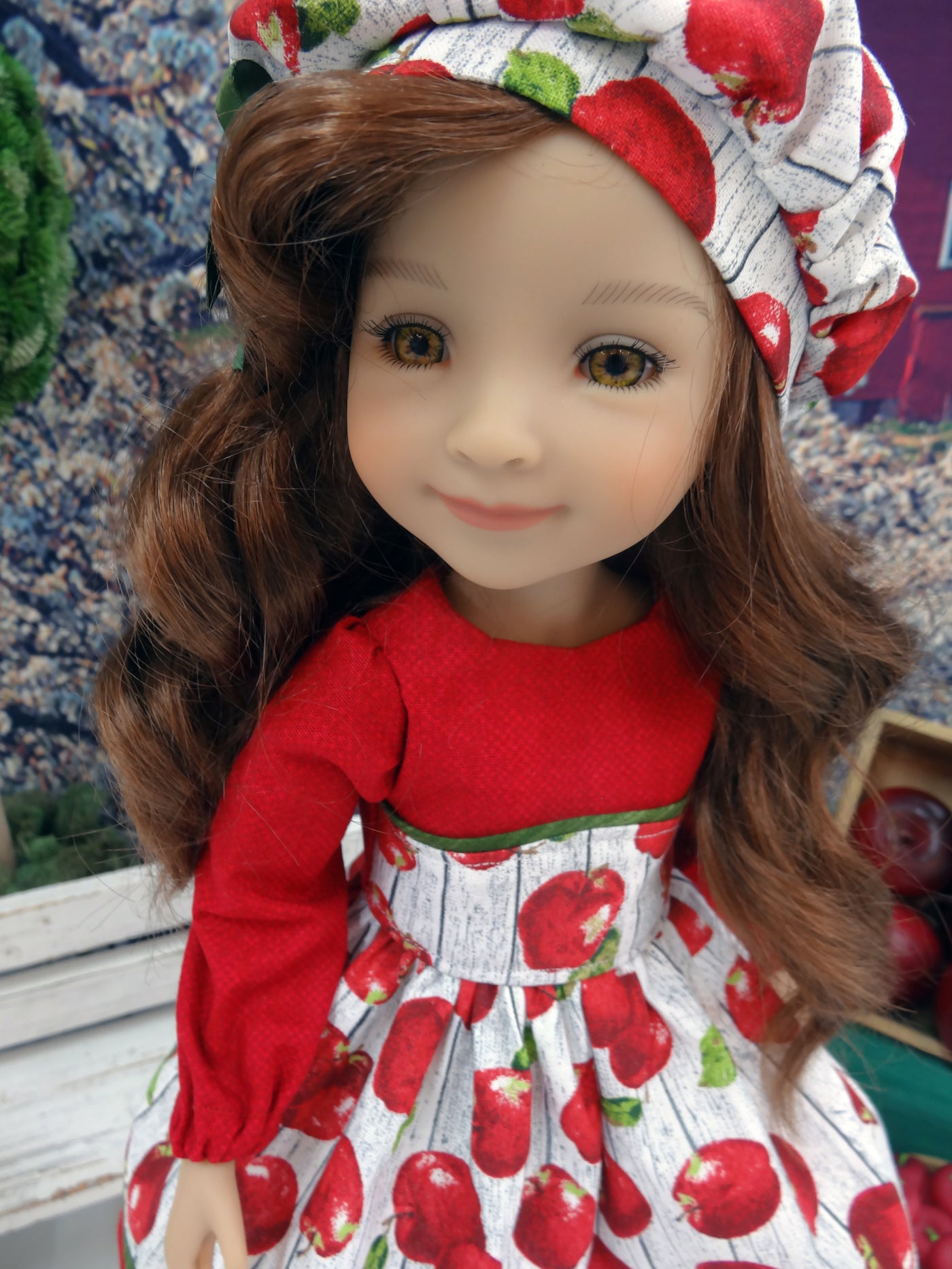 Janie Appleseed - dress for Ruby Red Fashion Friends doll