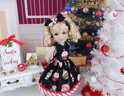 Kringle Cakes - dress with shoes for Ruby Red Fashion Friends doll