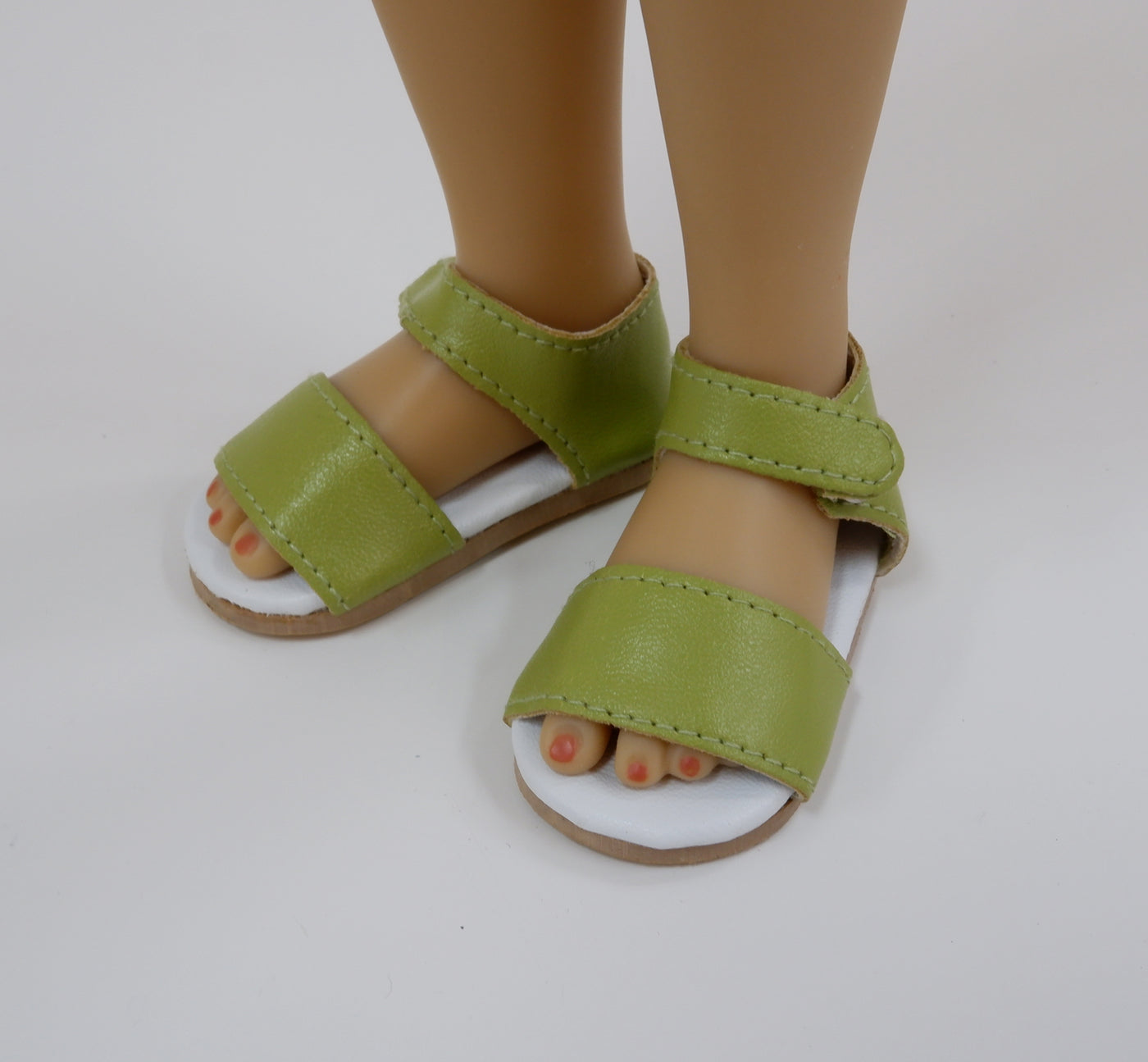 Snap Sandals - Leaf Green