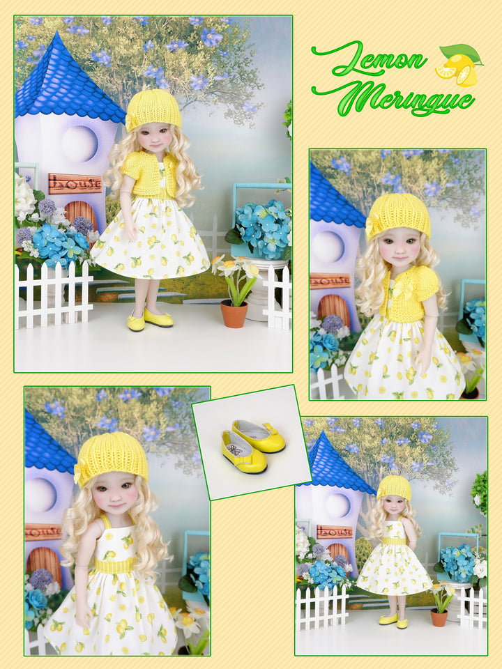 Lemon Meringue - custom Strawberry Shortcake character Ruby Red Fashion Friend doll & wardrobe