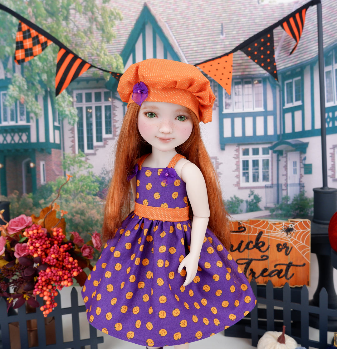 Lil' Pumpkin - dress with shoes for Ruby Red Fashion Friends doll