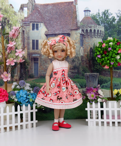 Lil' Red Riding Hood - dress and shoes for Ruby Red Fashion Friends doll