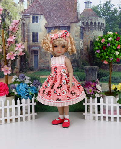 Lil' Red Riding Hood - dress and shoes for Ruby Red Fashion Friends doll