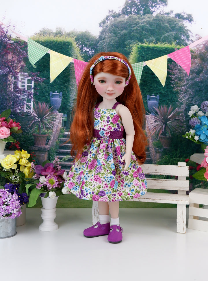 Lil' Wildflower - dress with shoes for Ruby Red Fashion Friends doll