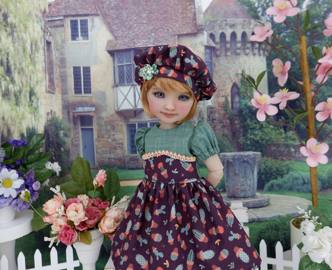 Little Cacti - dress and shoes for Ruby Red Fashion Friends doll