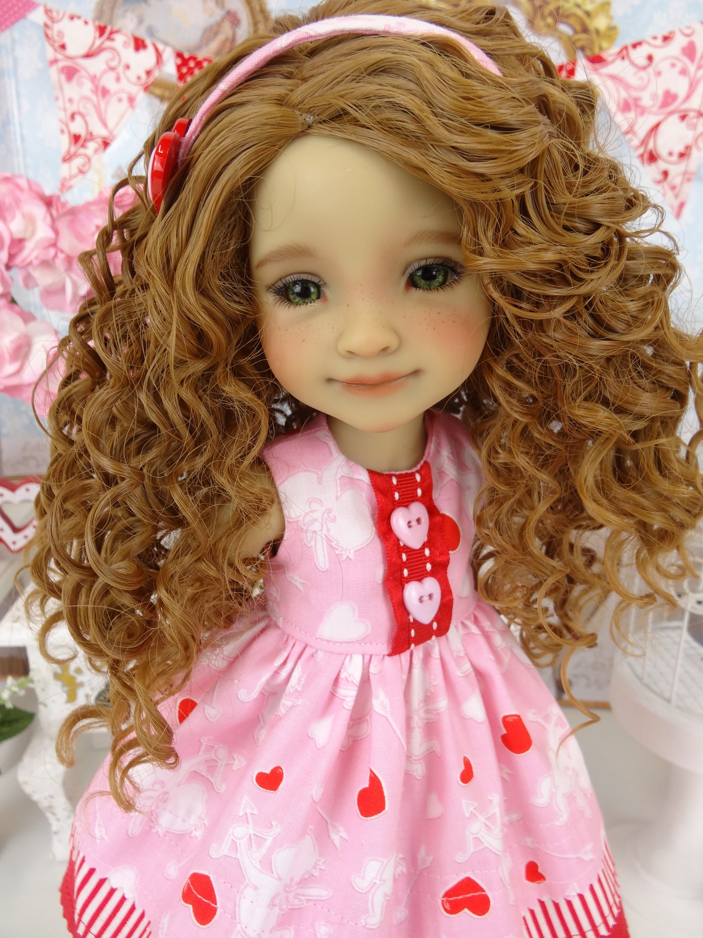 Little Cupid - dress with boots for Ruby Red Fashion Friends doll
