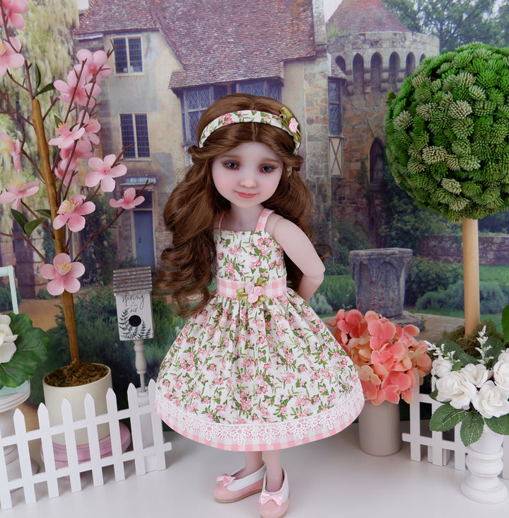 Little Garden - dress with shoes for Ruby Red Fashion Friends doll