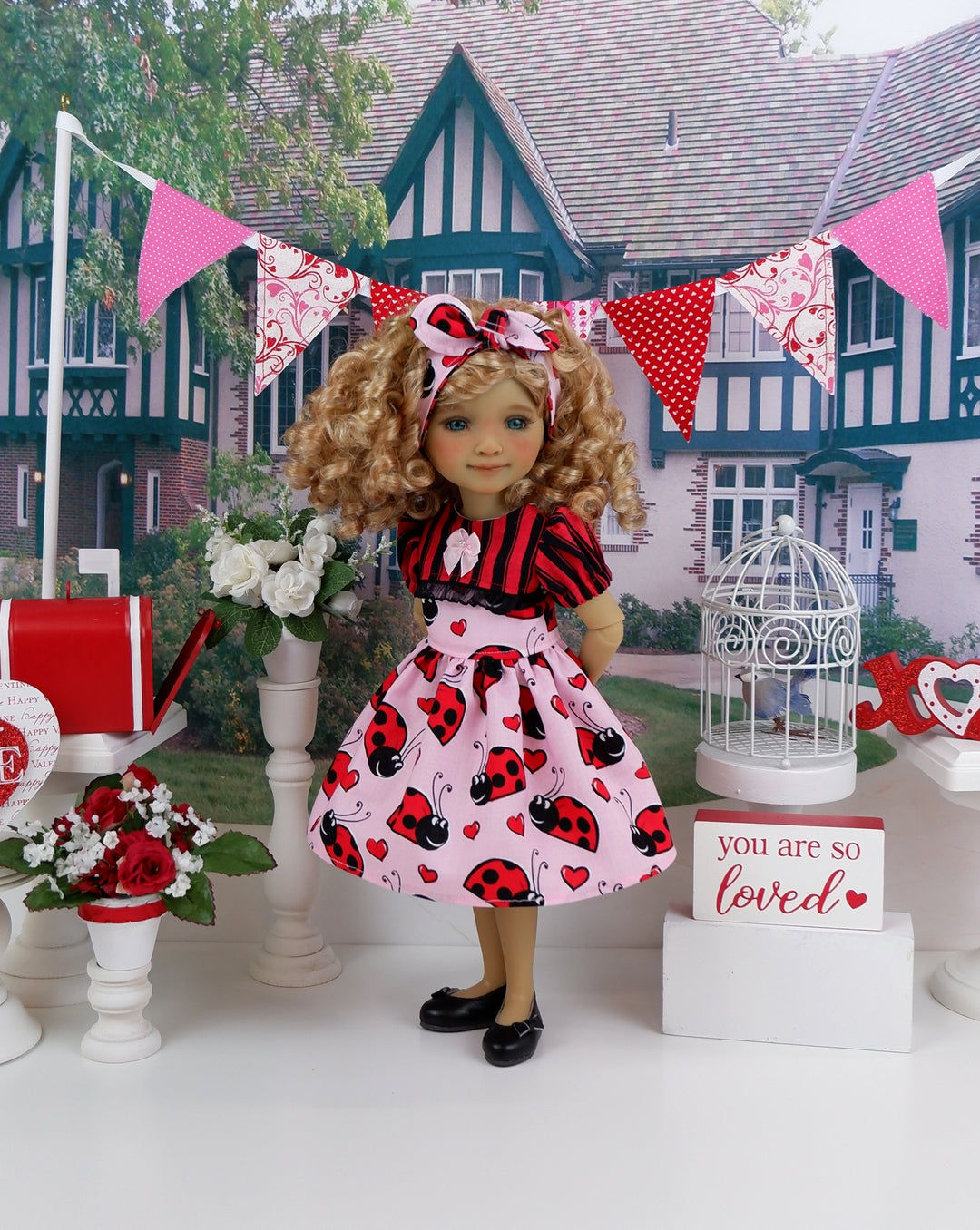 Love Bug - dress and shoes for Ruby Red Fashion Friends doll