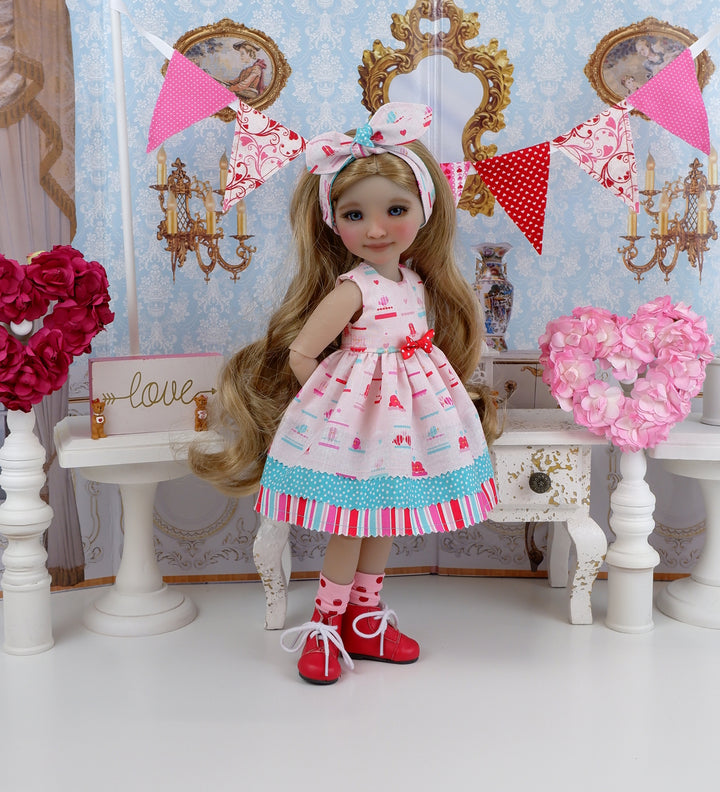 Love Doves - dress with boots for Ruby Red Fashion Friends doll