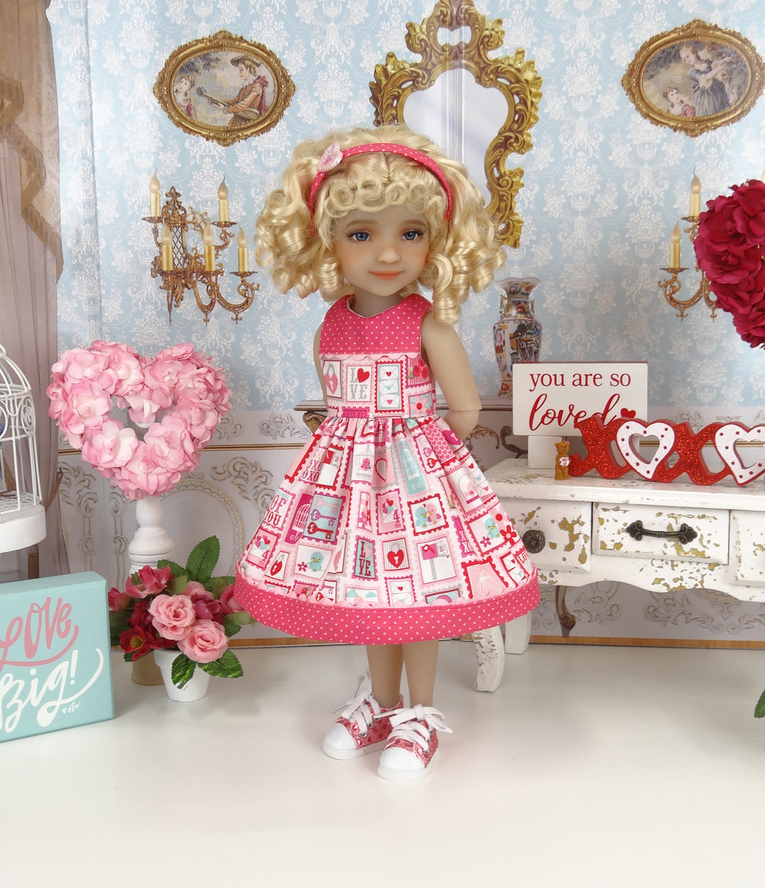 Love Notes - dress with shoes for Ruby Red Fashion Friends doll