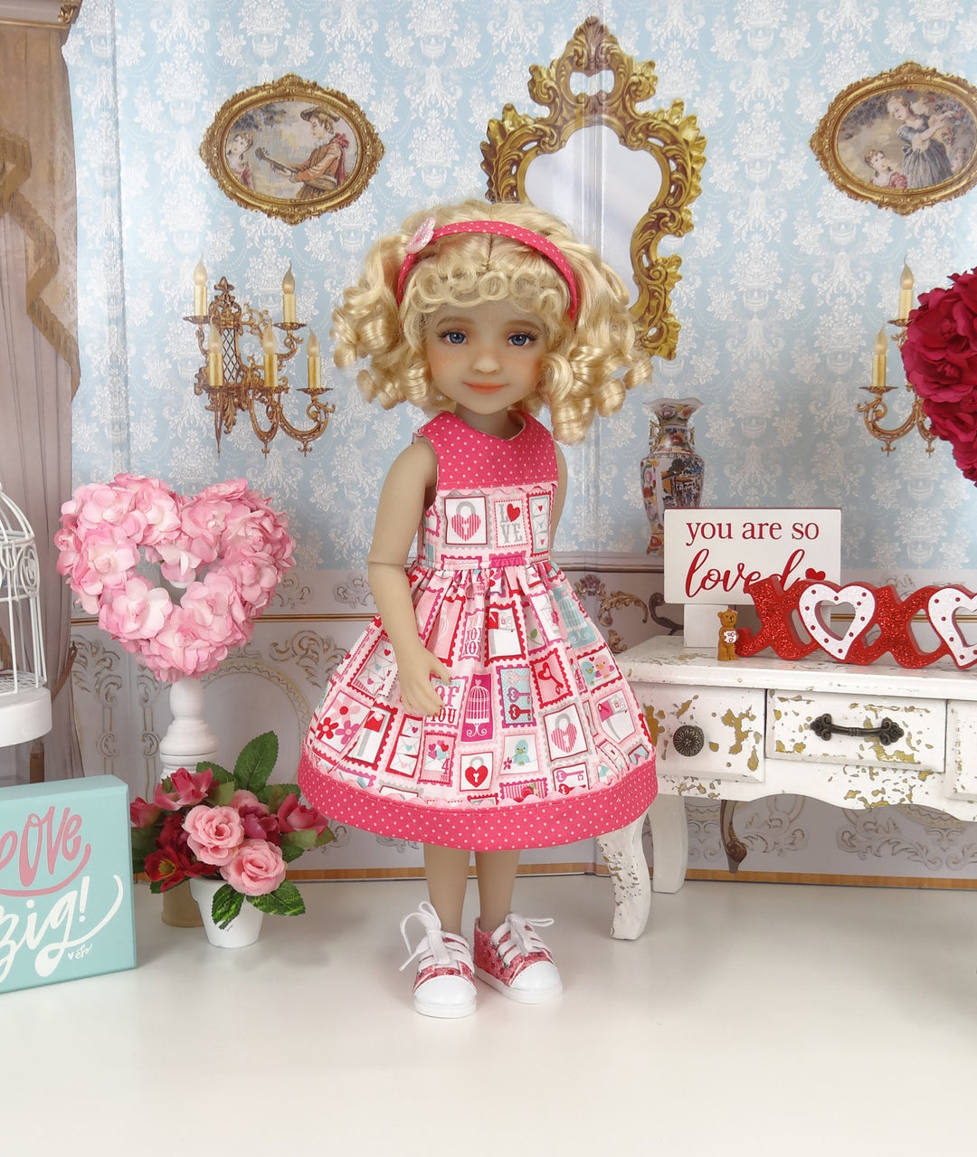 Love Notes - dress with shoes for Ruby Red Fashion Friends doll