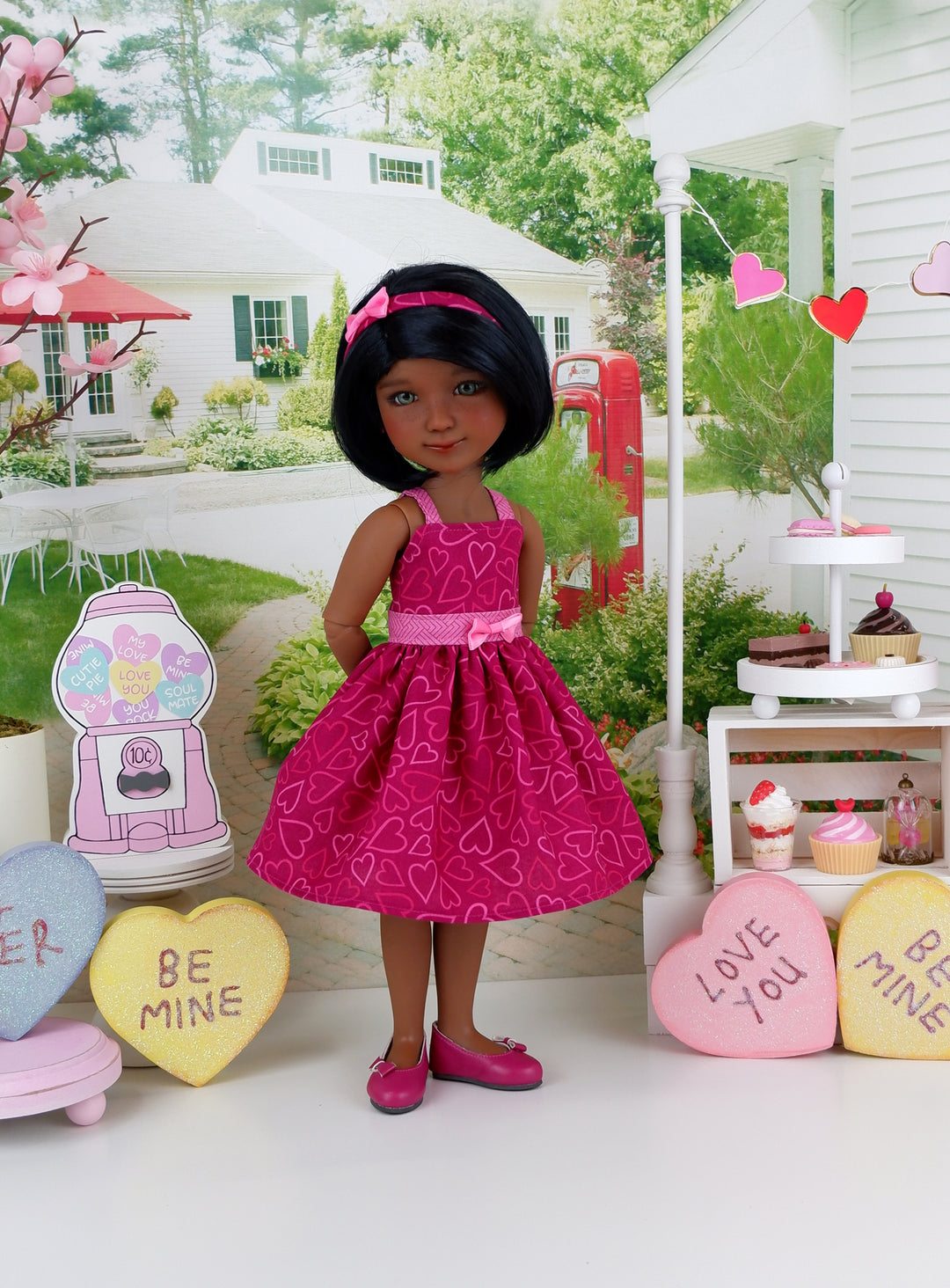 Love You - dress with shoes for Ruby Red Fashion Friends doll