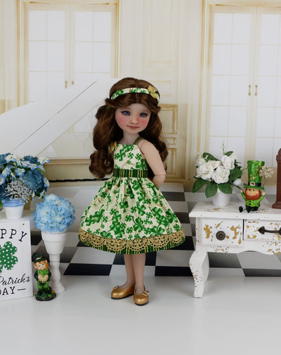Lucky Girl - dress with shoes for Ruby Red Fashion Friends doll
