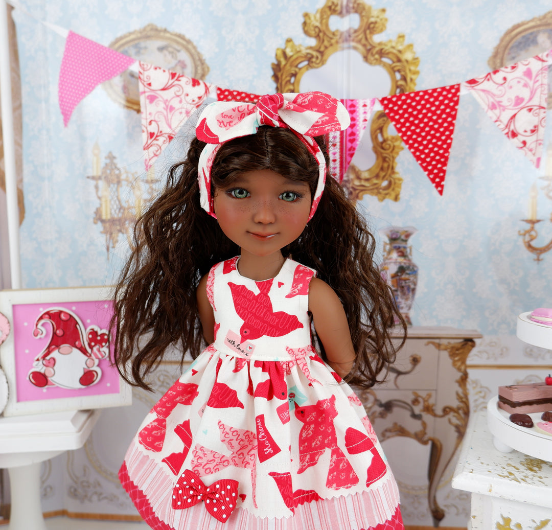 Ma Chérie - dress with shoes for Ruby Red Fashion Friends doll