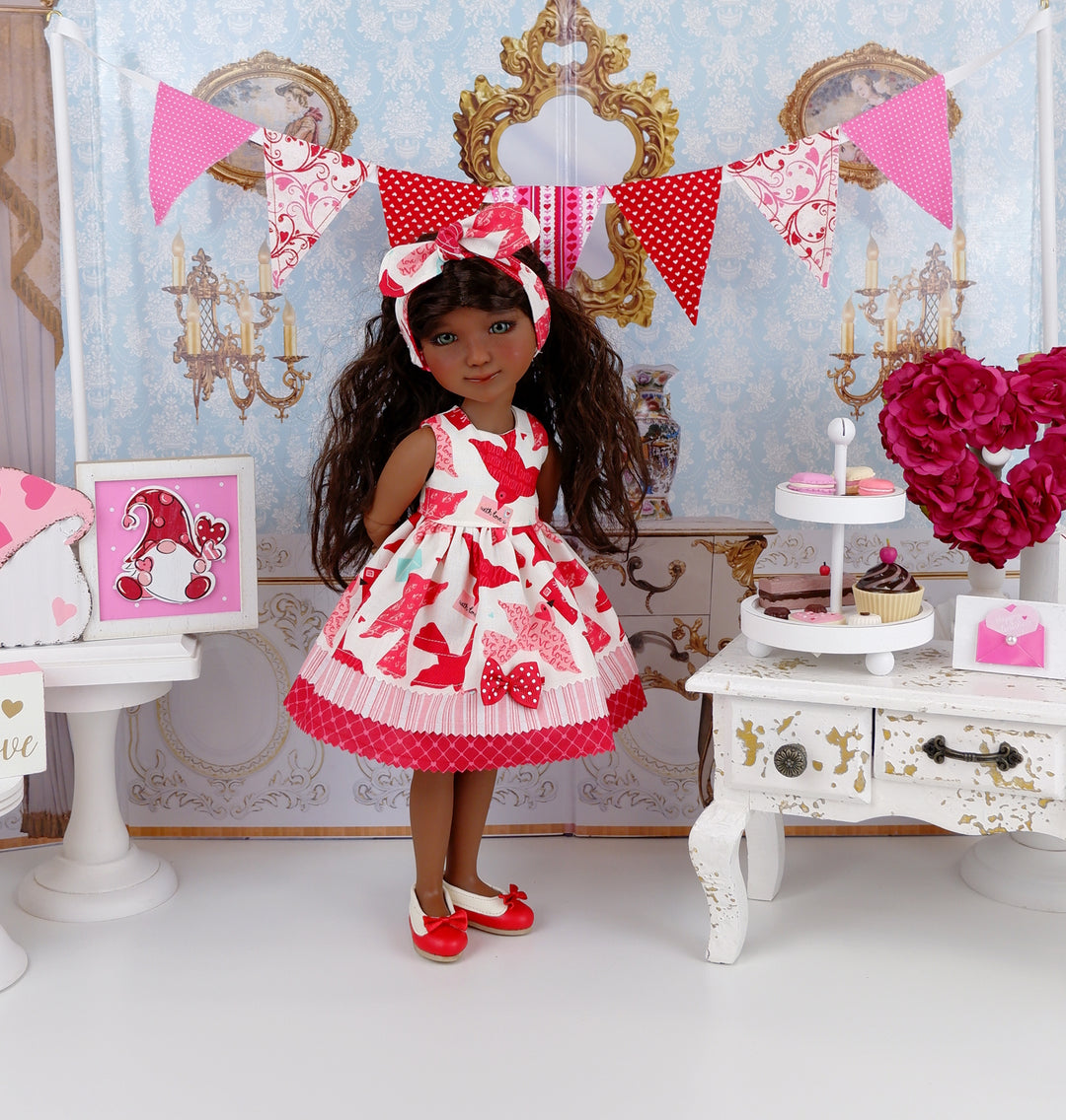 Ma Chérie - dress with shoes for Ruby Red Fashion Friends doll