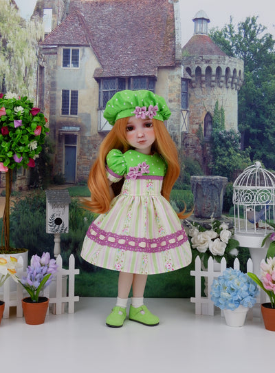 May Flowers - dress and shoes for Ruby Red Fashion Friends doll