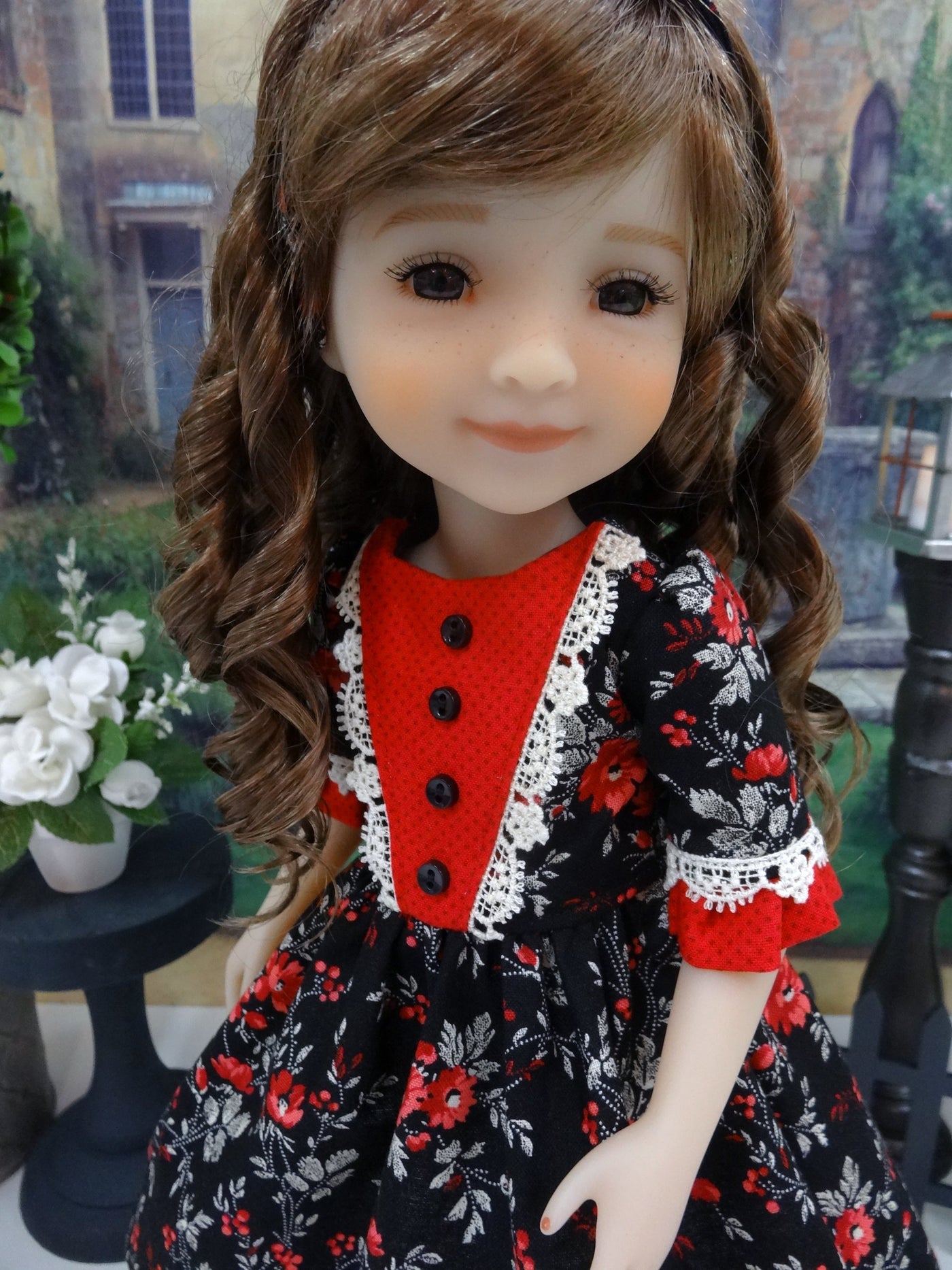 Midnight Garden - dress for Ruby Red Fashion Friends doll