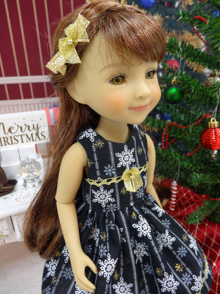 Midnight Snowflakes - dress for Ruby Red Fashion Friends doll