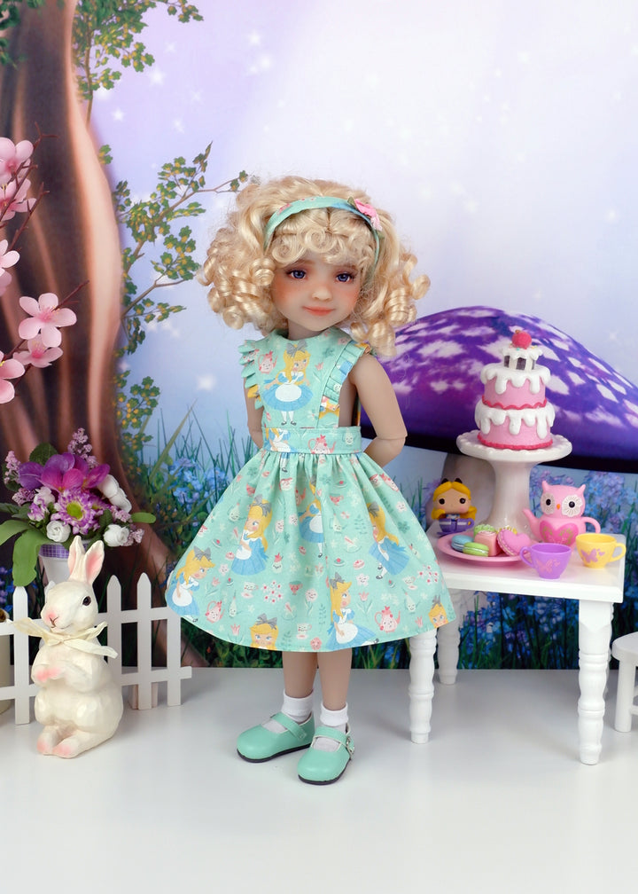 Miss Alice - dress with shoes for Ruby Red Fashion Friends doll