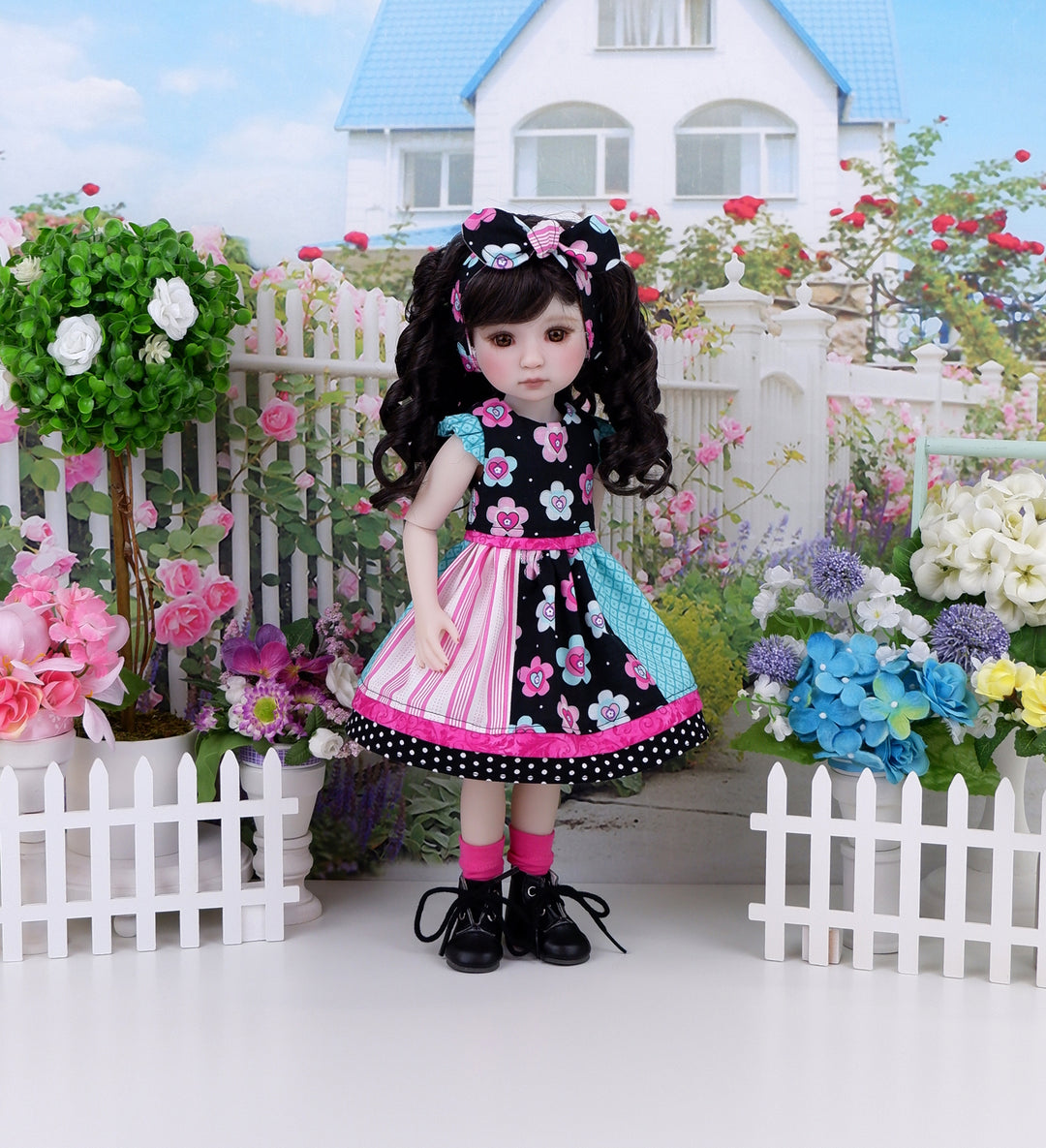 Miss Match - dress with boots for Ruby Red Fashion Friends doll