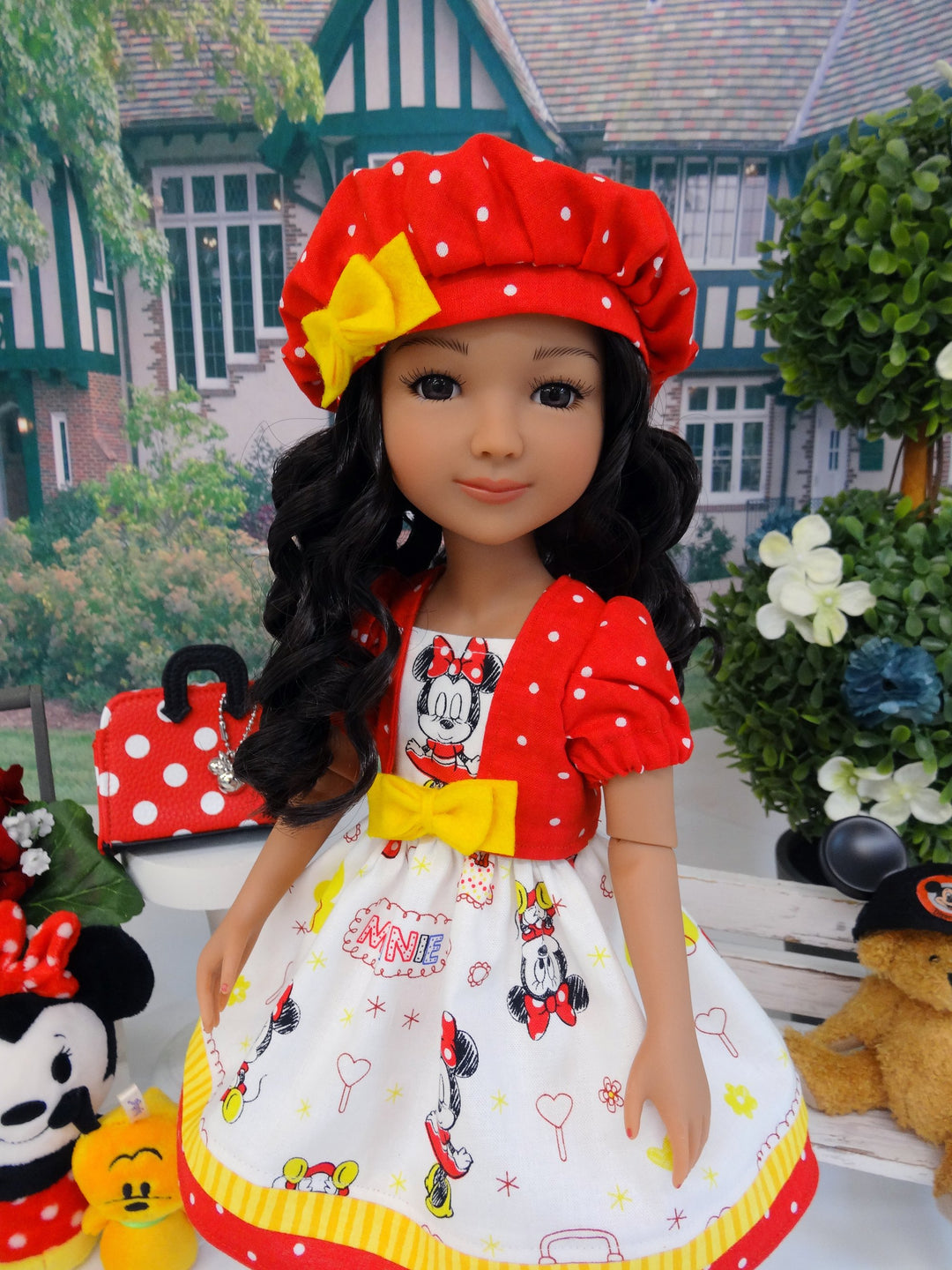 Miss Minnie - dress & jacket for Ruby Red Fashion Friends doll