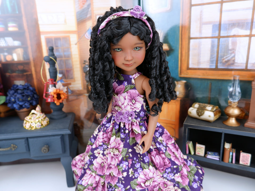 Moody Bouquet - dress with shoes for Ruby Red Fashion Friends doll