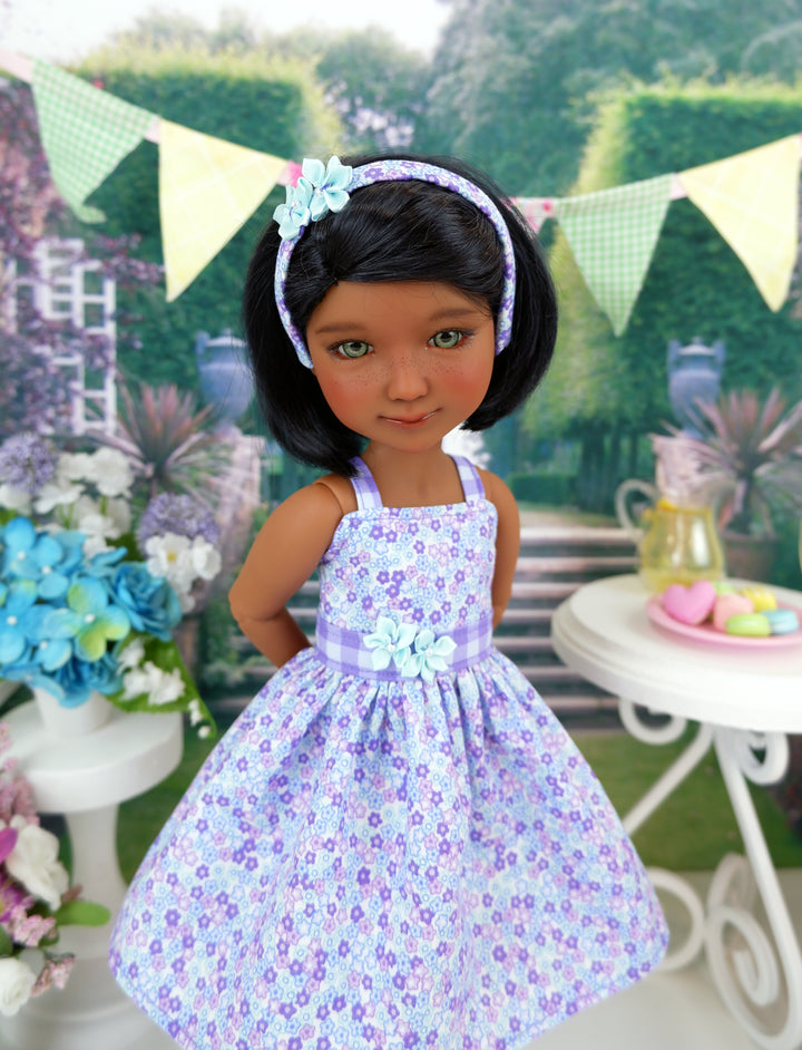 Morning Meadow - dress with shoes for Ruby Red Fashion Friends doll