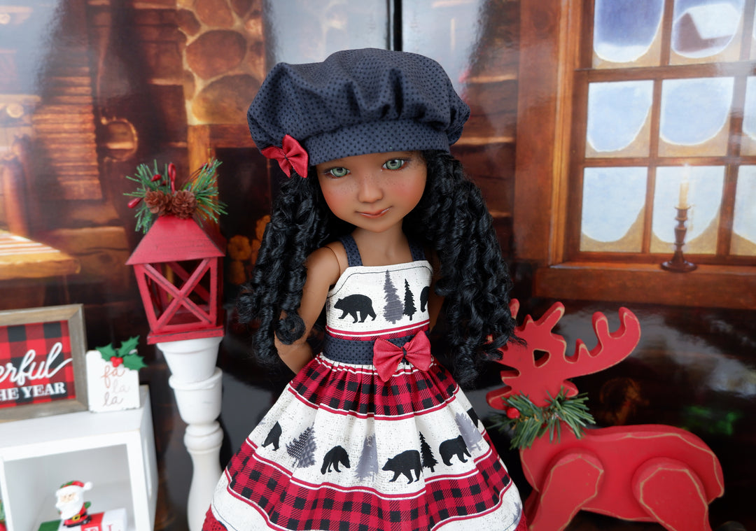 Mountain Bear - dress with boots for Ruby Red Fashion Friends doll