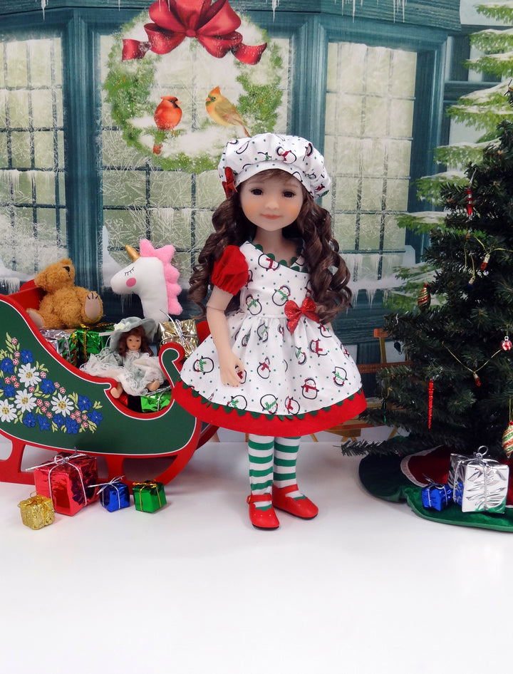 North Pole Penguins - dress for Ruby Red Fashion Friends doll