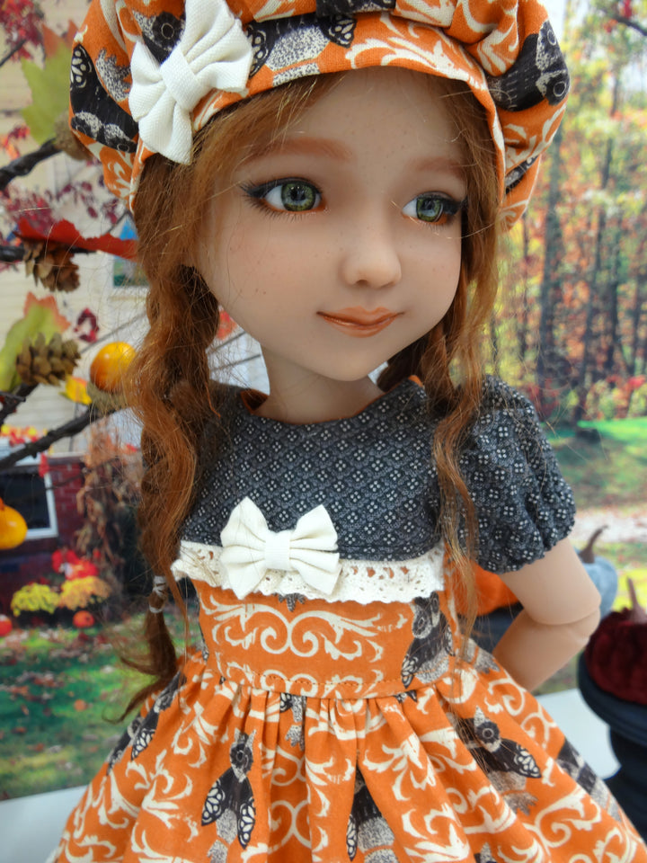 October Owl - dress for Ruby Red Fashion Friends doll