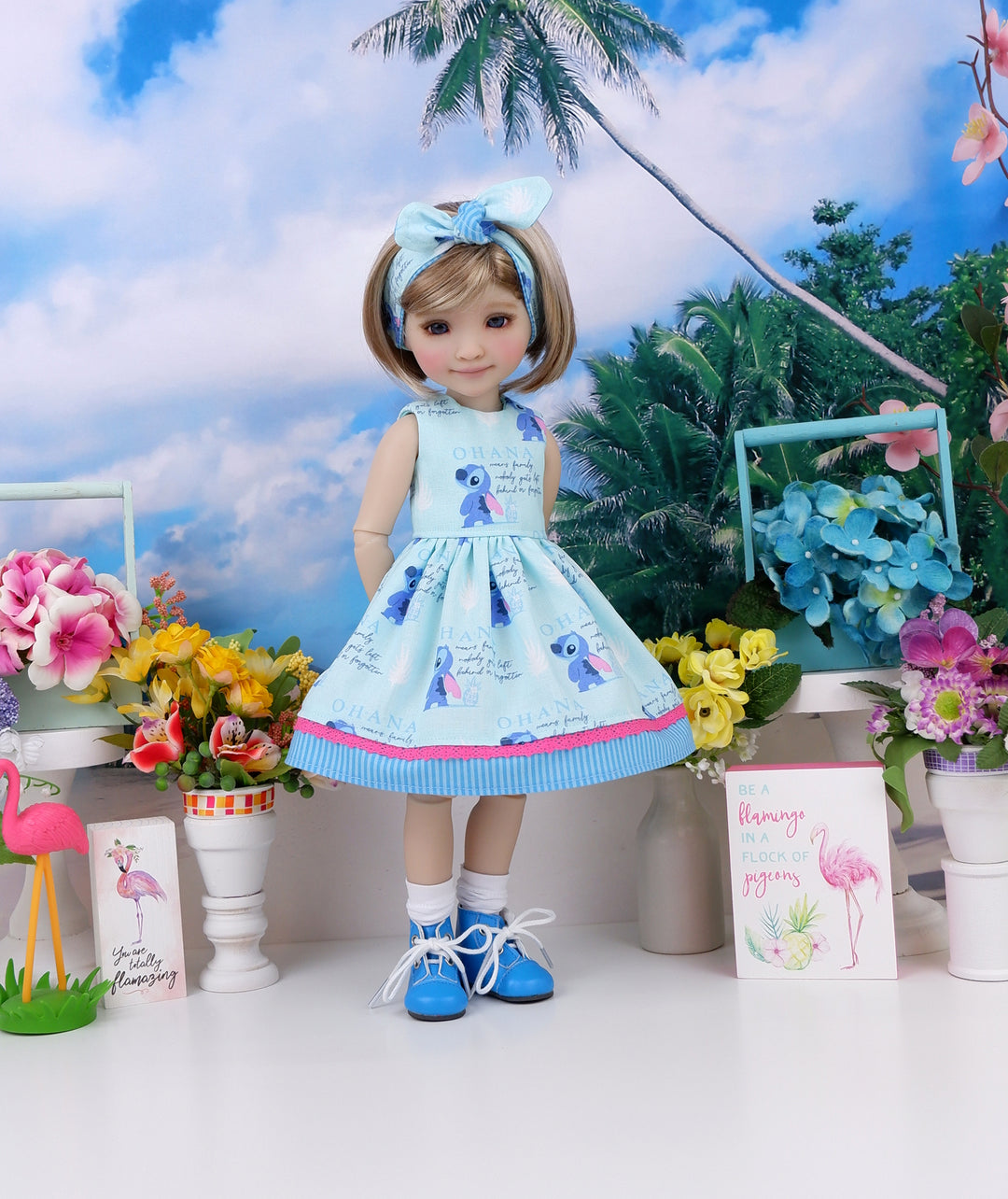 Ohana - dress with boots for Ruby Red Fashion Friends doll