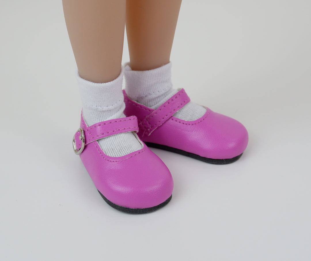 FACTORY SECONDS Simple Mary Jane Shoes - Orchid