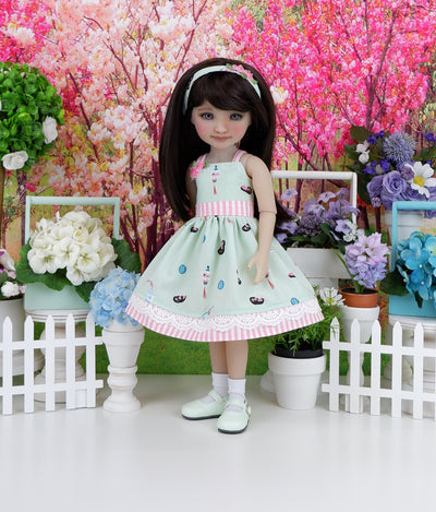 Oriental Influence - dress with shoes for Ruby Red Fashion Friends doll