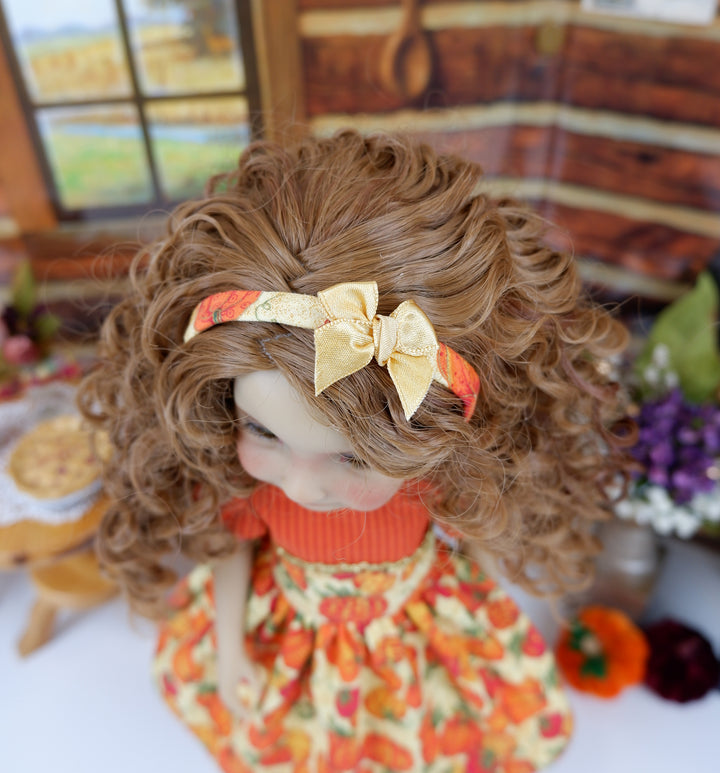 Patchwork Pumpkins - dress and shoes for Ruby Red Fashion Friends doll