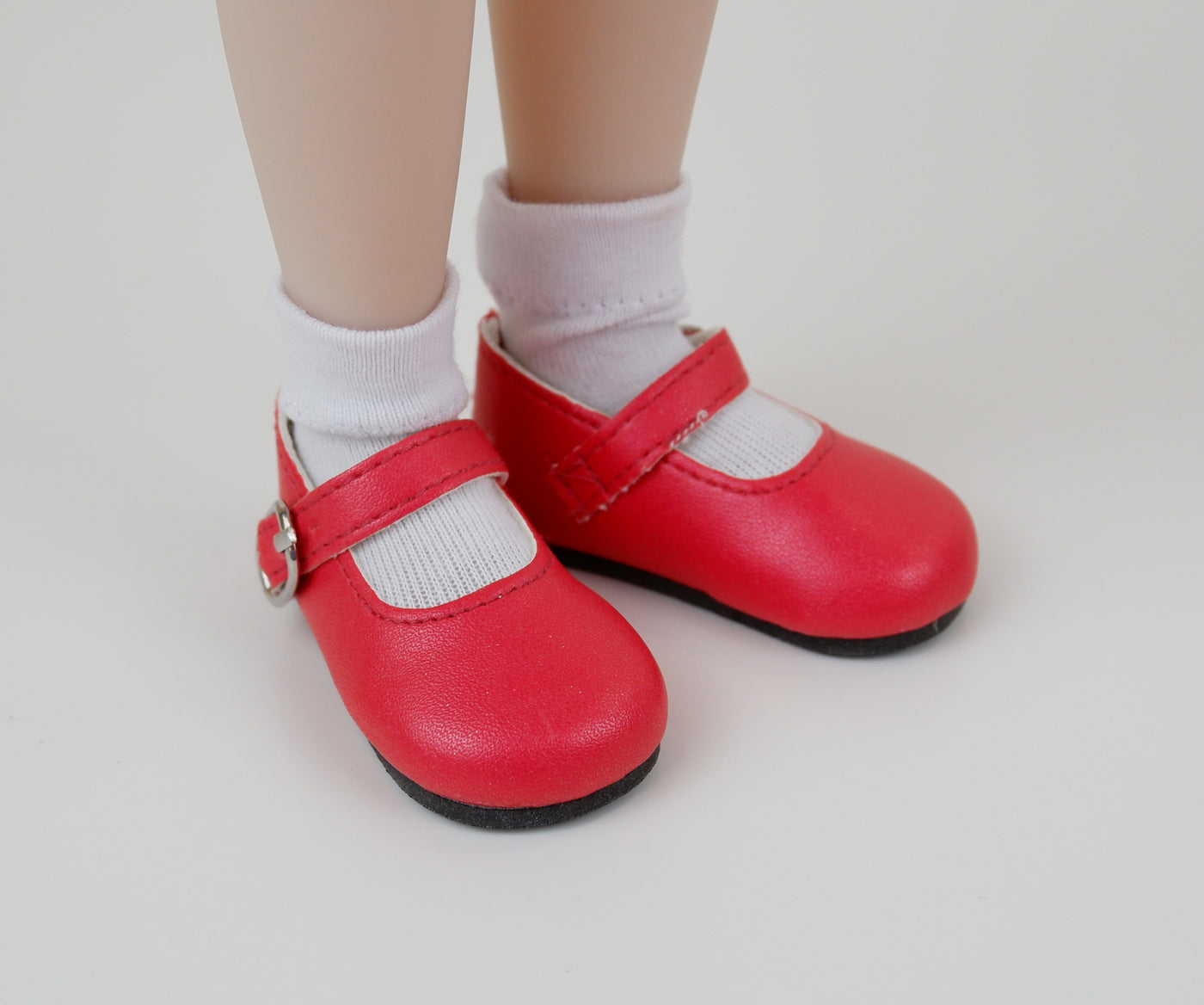 FACTORY SECONDS Simple Mary Jane Shoes - Pearl Candy Apple