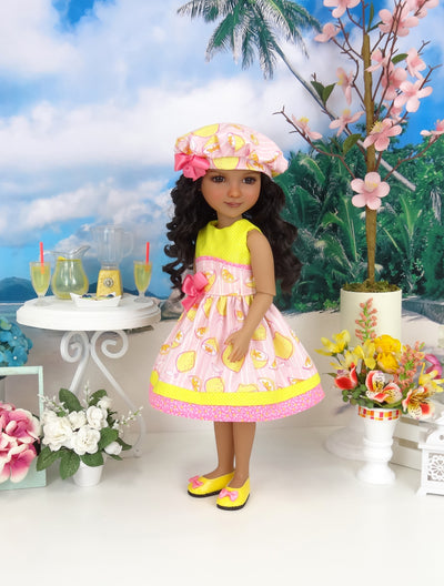 Pink Lemonade - dress with shoes for Ruby Red Fashion Friends doll
