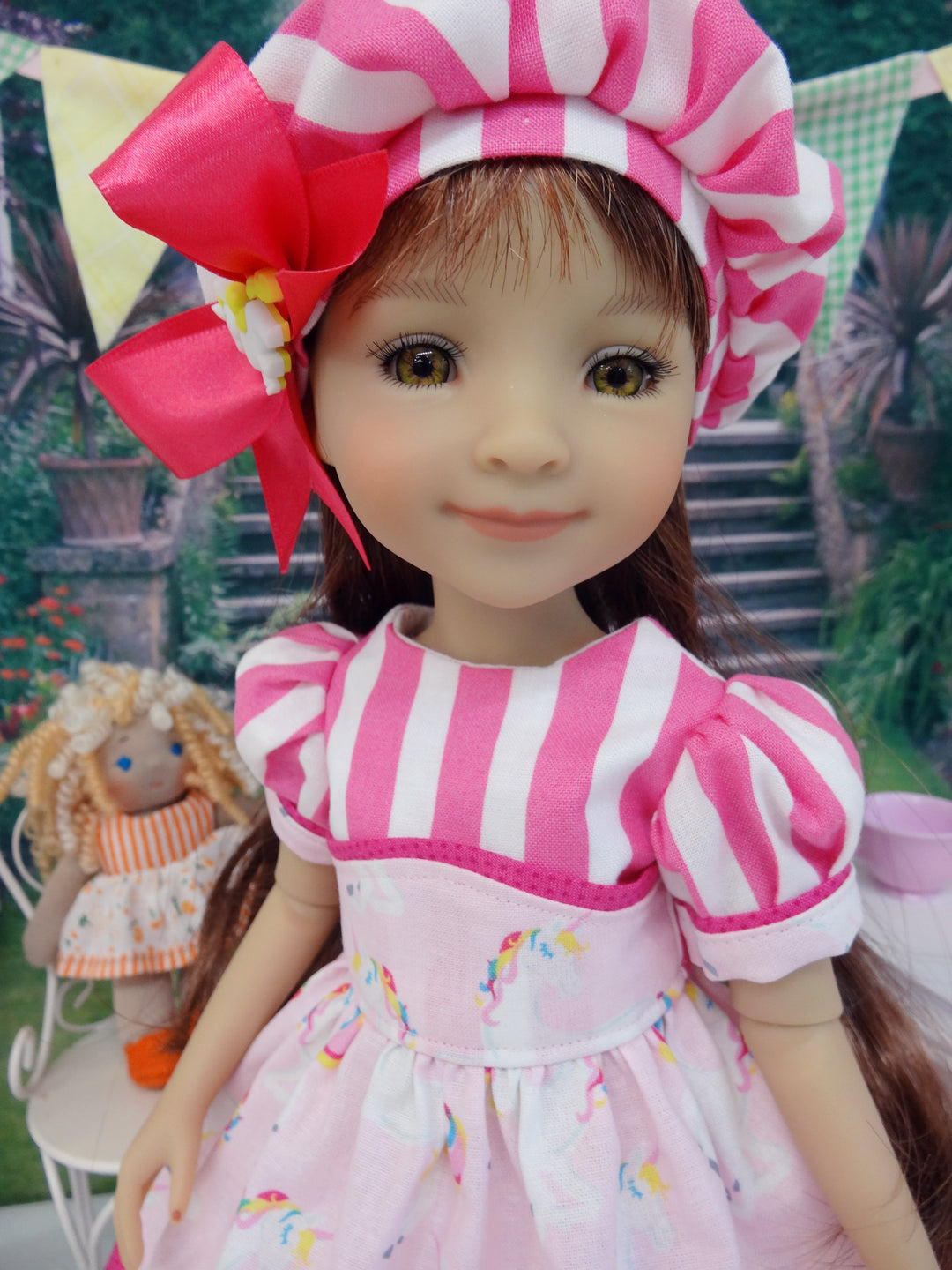 Pink Unicorn - dress for Ruby Red Fashion Friends doll