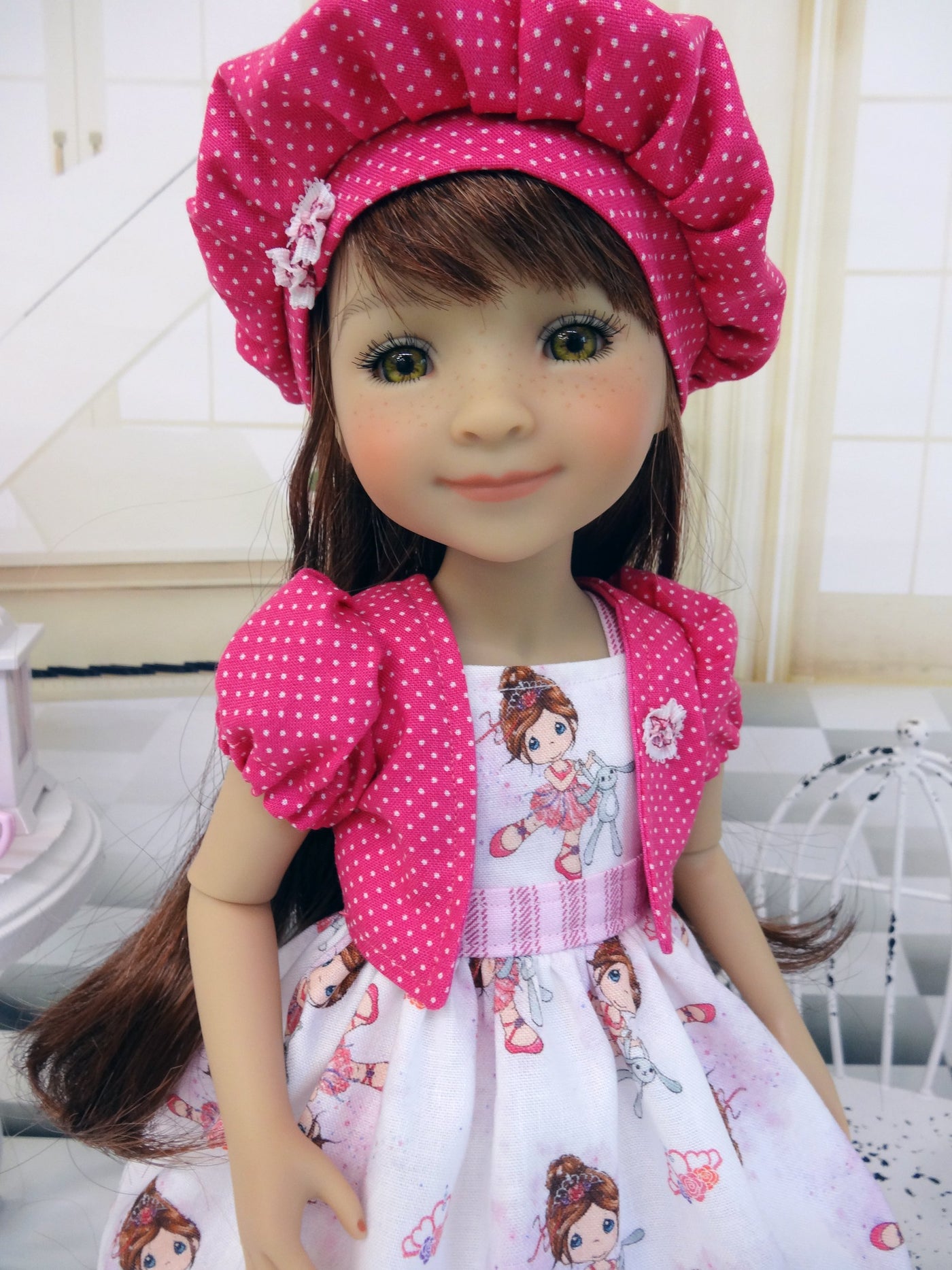 Precious Ballerina - dress & jacket for Ruby Red Fashion Friends doll