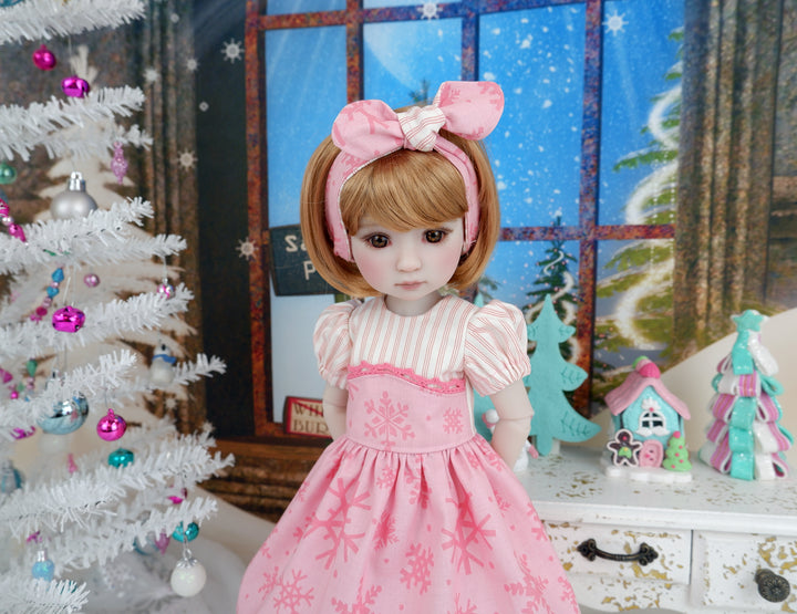 Precious Snowflake - dress and shoes for Ruby Red Fashion Friends doll