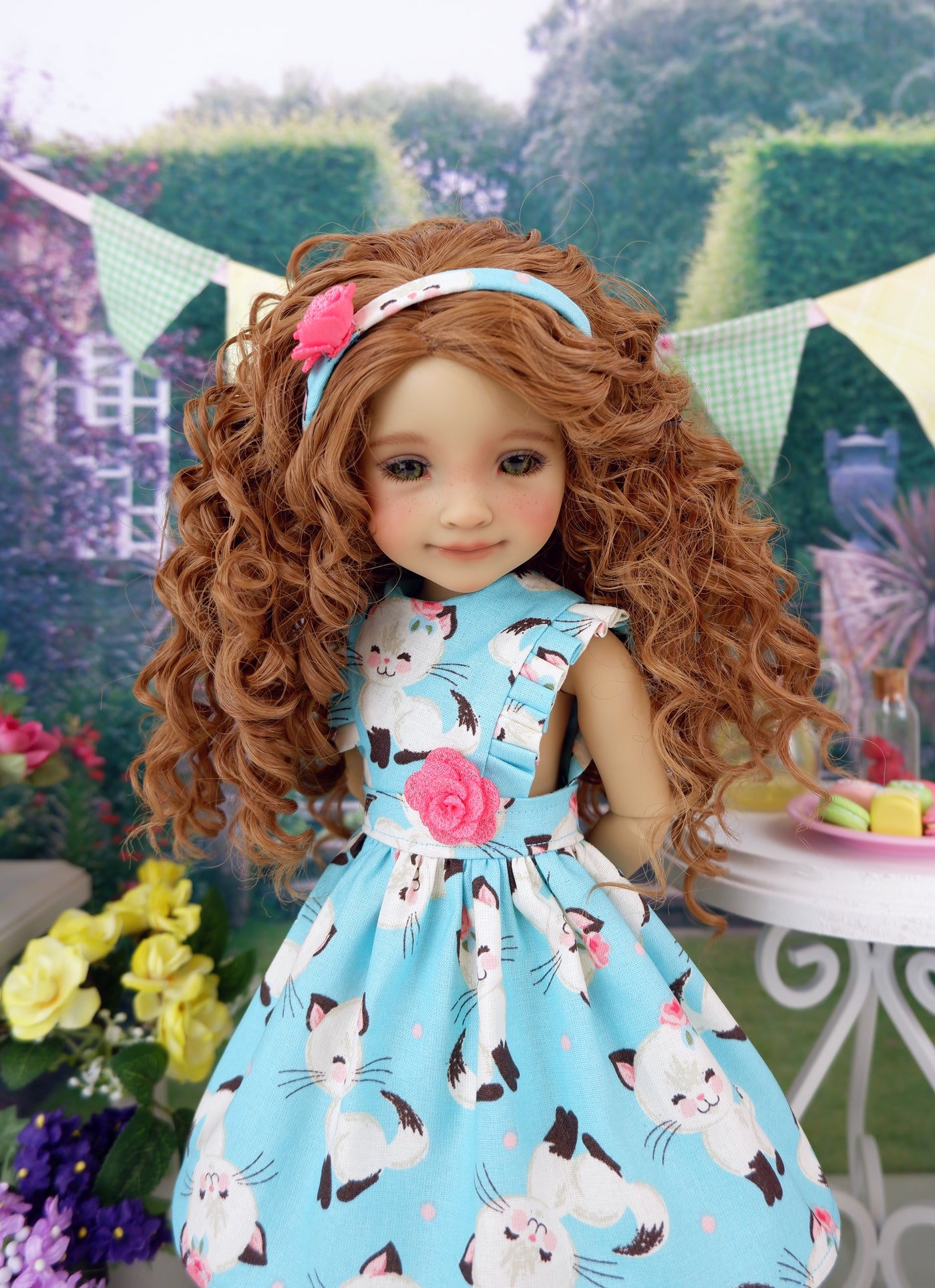 Pretty Kitty - dress with shoes for Ruby Red Fashion Friends doll