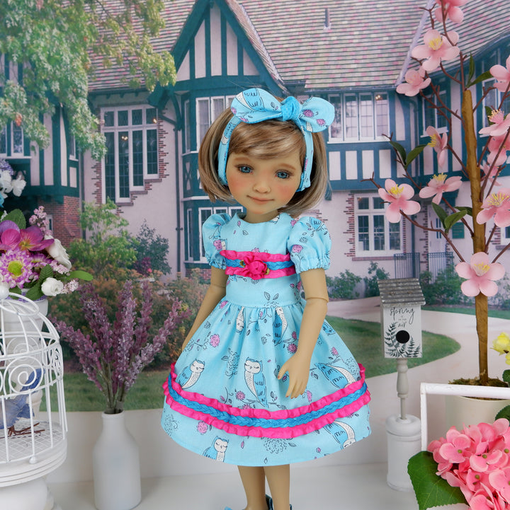 Pretty Owl - dress and shoes for Ruby Red Fashion Friends doll