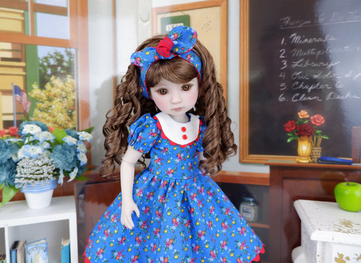 Primary Posies - dress with shoes for Ruby Red Fashion Friends doll