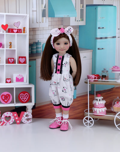 Puppy Love - romper with boots for Ruby Red Fashion Friends doll